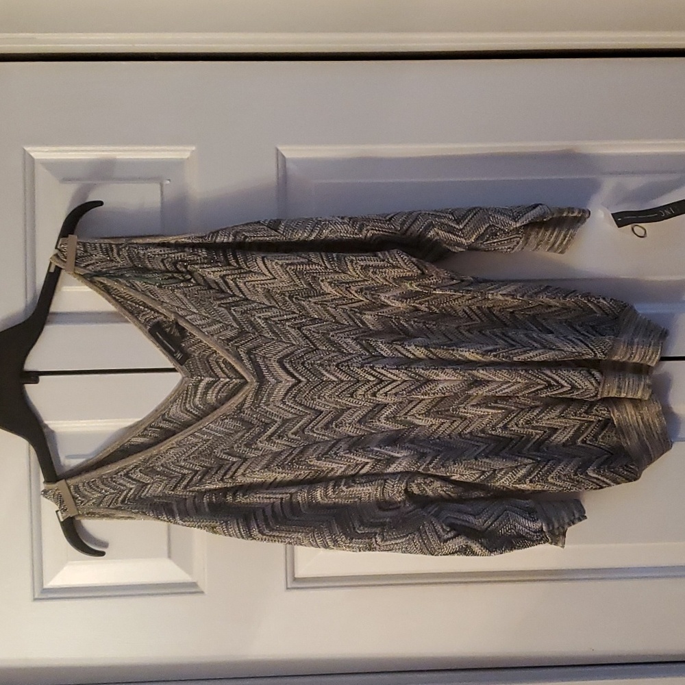 INC shoulder cut out sweater